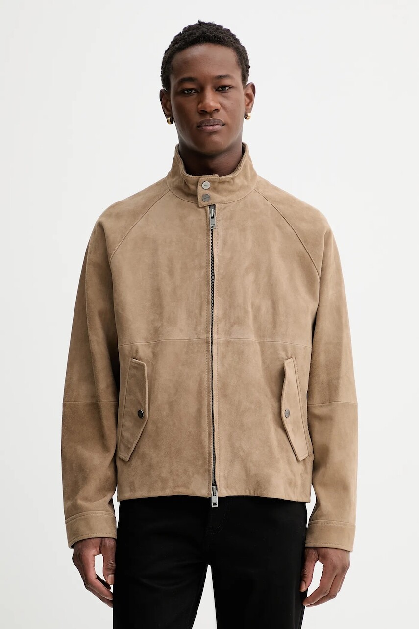 Semišová bunda HUGO Loridge