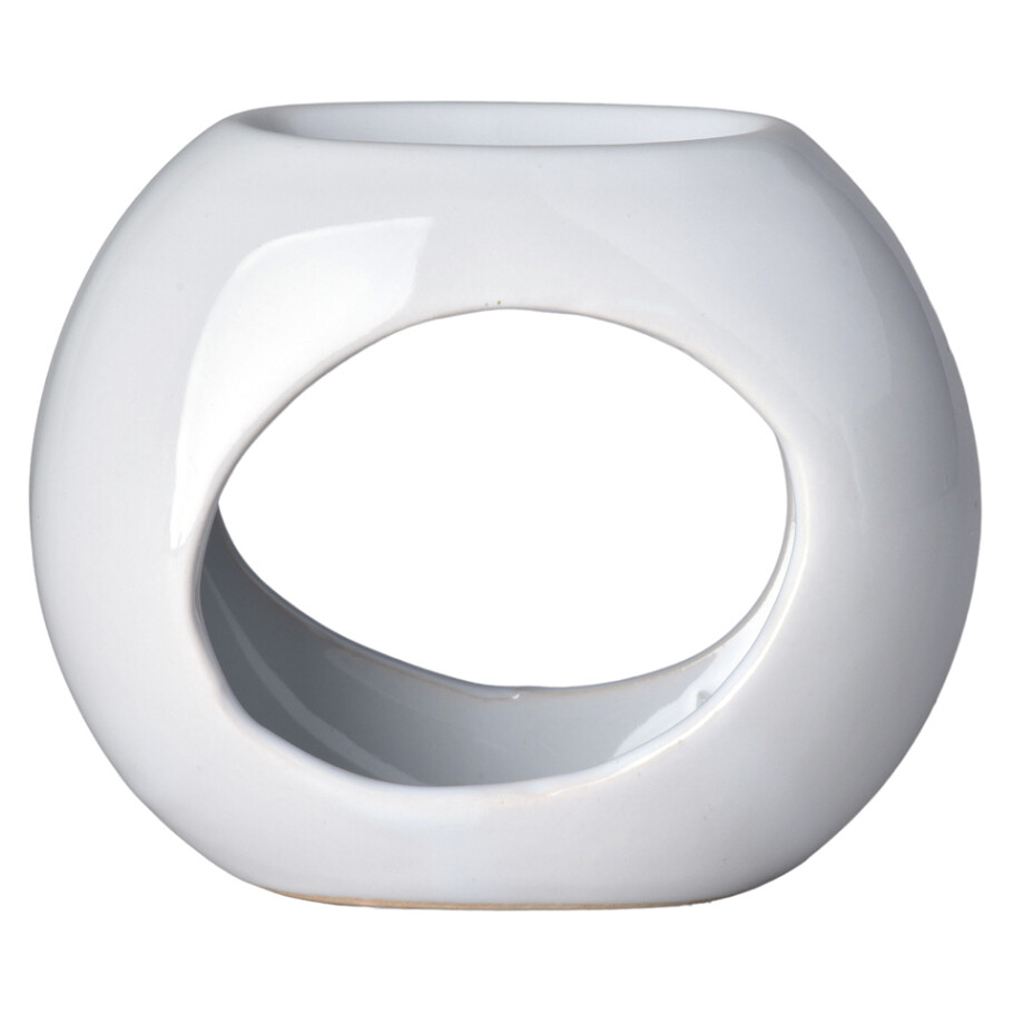 Z-TRADE Aromalampa keramická 122 x 94 mm biela