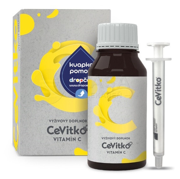 CEVITKO Sirup s obsahom vitamínu C 60 ml, poškodený obal
