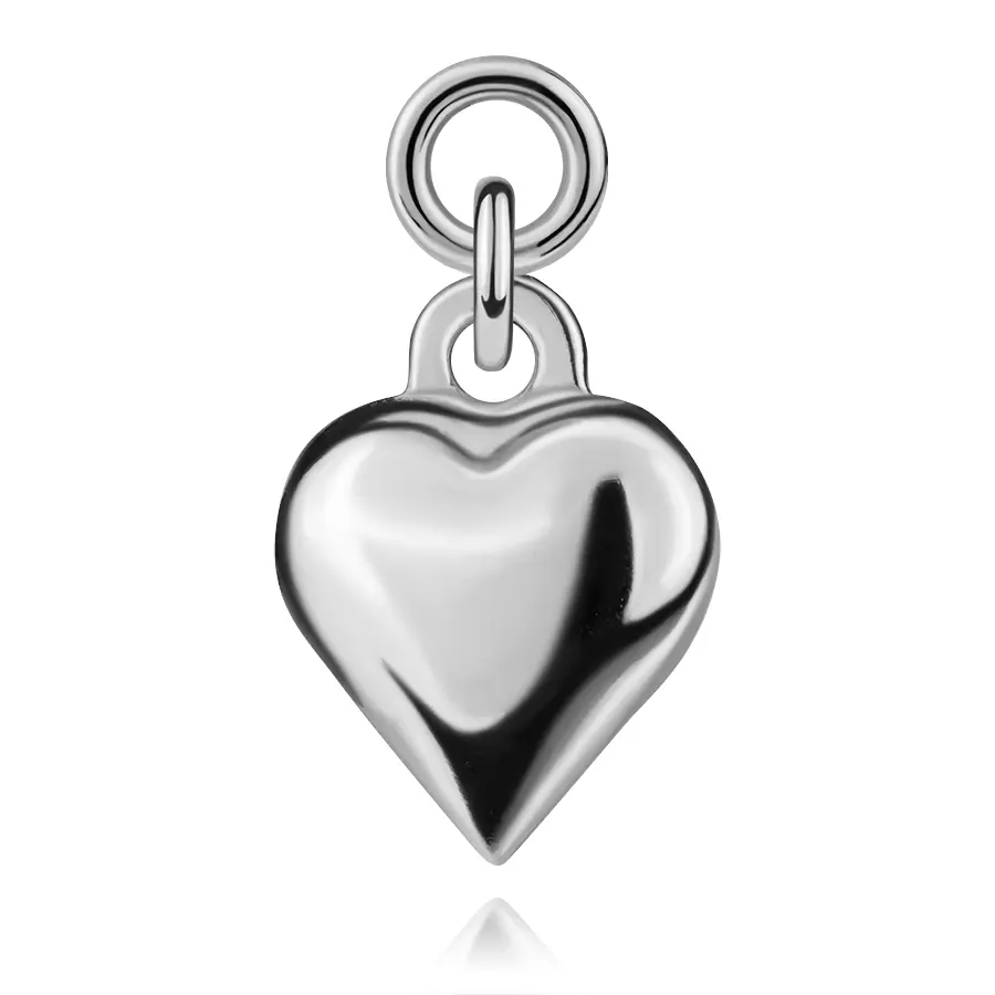 Strieborný prívesok 925 v tvare srdca