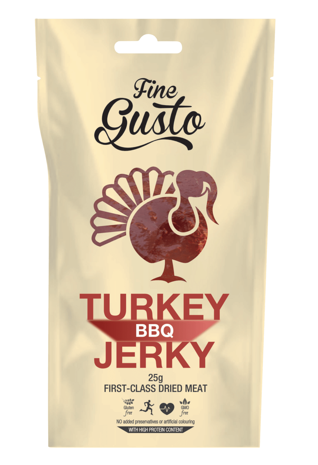 FINE GUSTO Morčacie Jerky BBQ 25 g