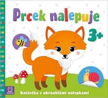 Prcek nalepuje 3+: Knížečka s okrouhlými nálepkami