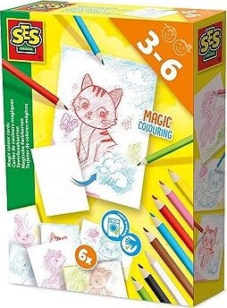 SES Kúzelné vyfarbovacie karty