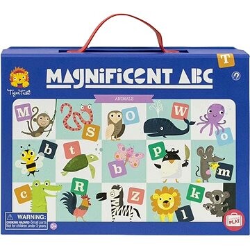Magnetická abeceda Tiger Tribe Magnificent World of ABC - Animals