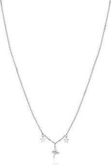 LUCA BARRA Dievčenský oceľový náhrdelník s balerínou