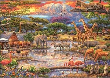 SCHMIDT Raj pod Kilimandžárom 500 dielikov