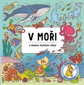 V moři s malou mořskou vílou