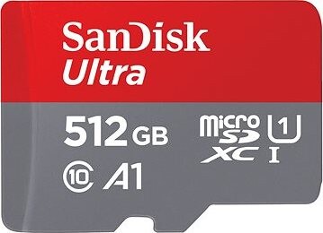 SanDisk Ultra microSD 512GB + SD adaptér