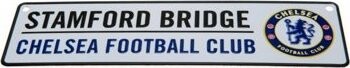 FC Chelsea Stamford Bridge – ceduľa na stenu