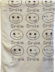 Kaptan Rýchloschnúca osuška Smile 70 × 140 cm, béžová