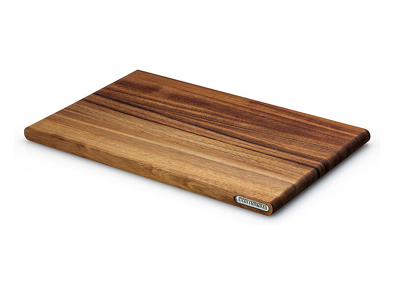 Doska na krájanie 36 x 23 cm, hnedá, drevo, Continenta