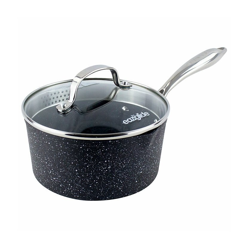 Rajnica na omáčku NEVERSTICK2 18 cm, 2 l, s vekom, hliník, Eaziglide