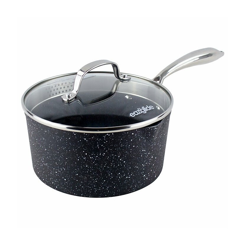 Rajnica na omáčku NEVERSTICK2 20 cm, 2 l, s vekom, hliník, Eaziglide