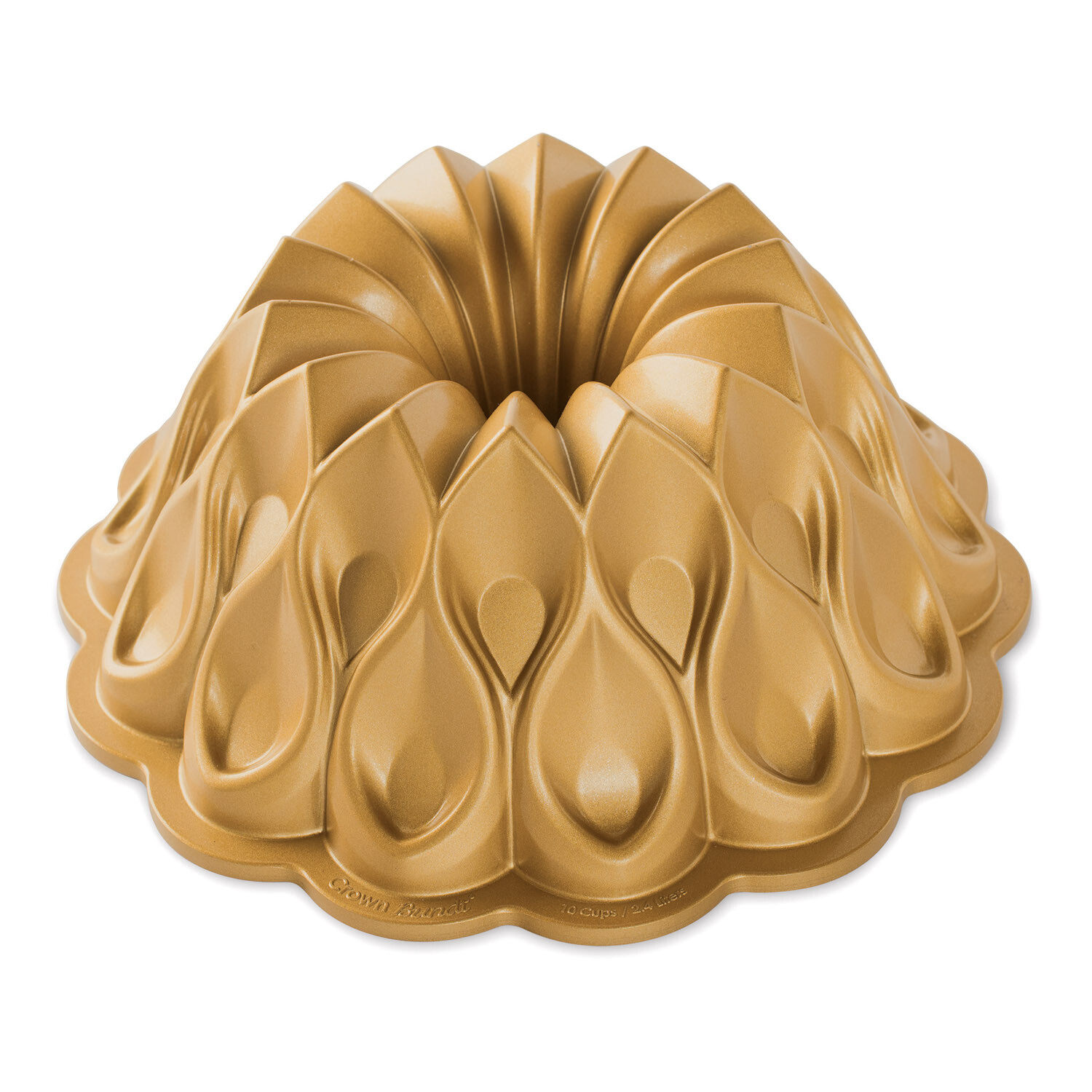 Forma na bábovku koruna Crown Bundt® zlatá Nordic Ware