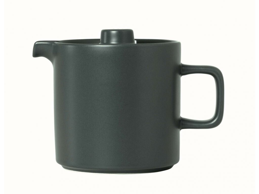 Konvička na čaj PILAR 1 l, khaki, porcelán, Blomus