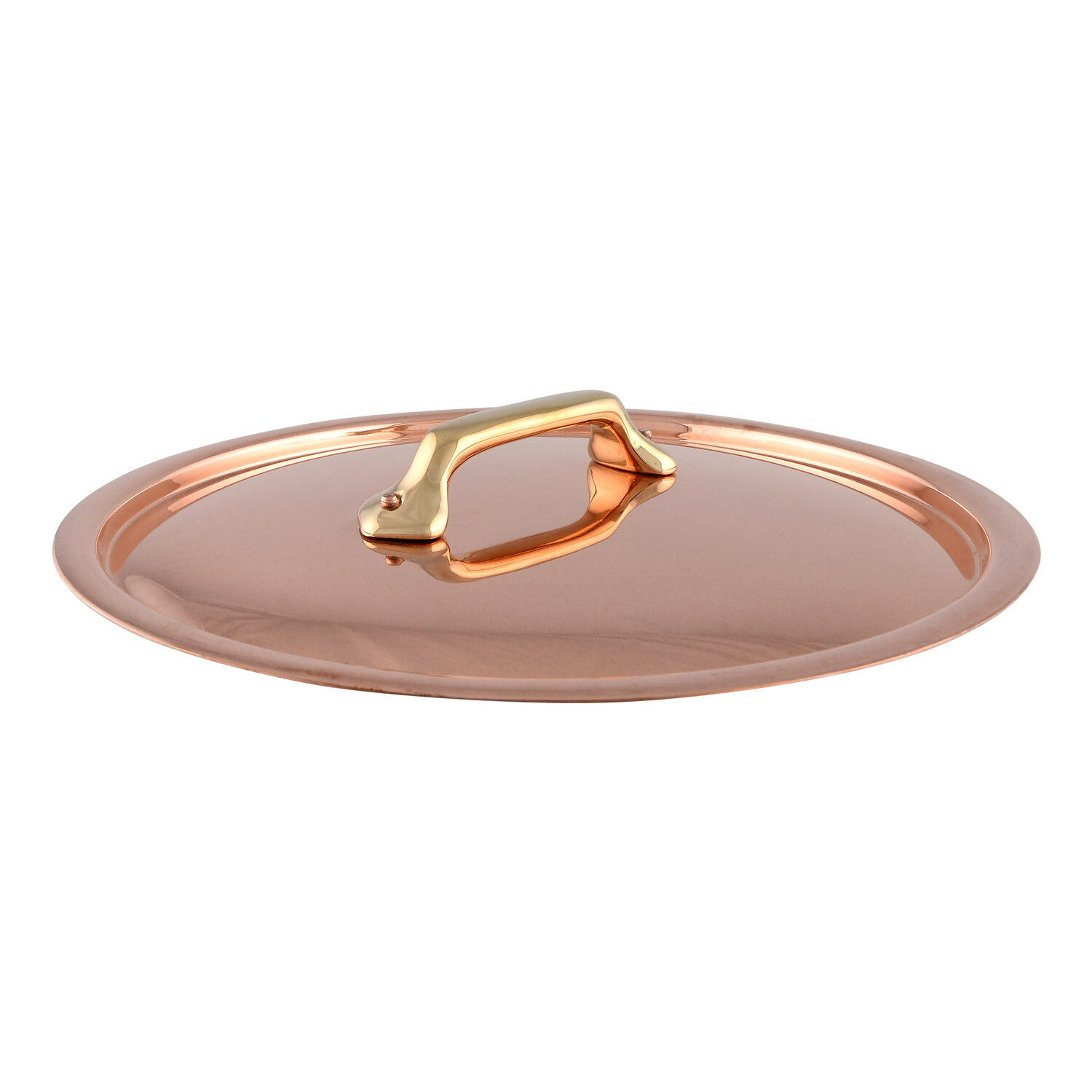 Sklenená pokrievka M'HERIITAGE 18 cm, meď, Mauviel