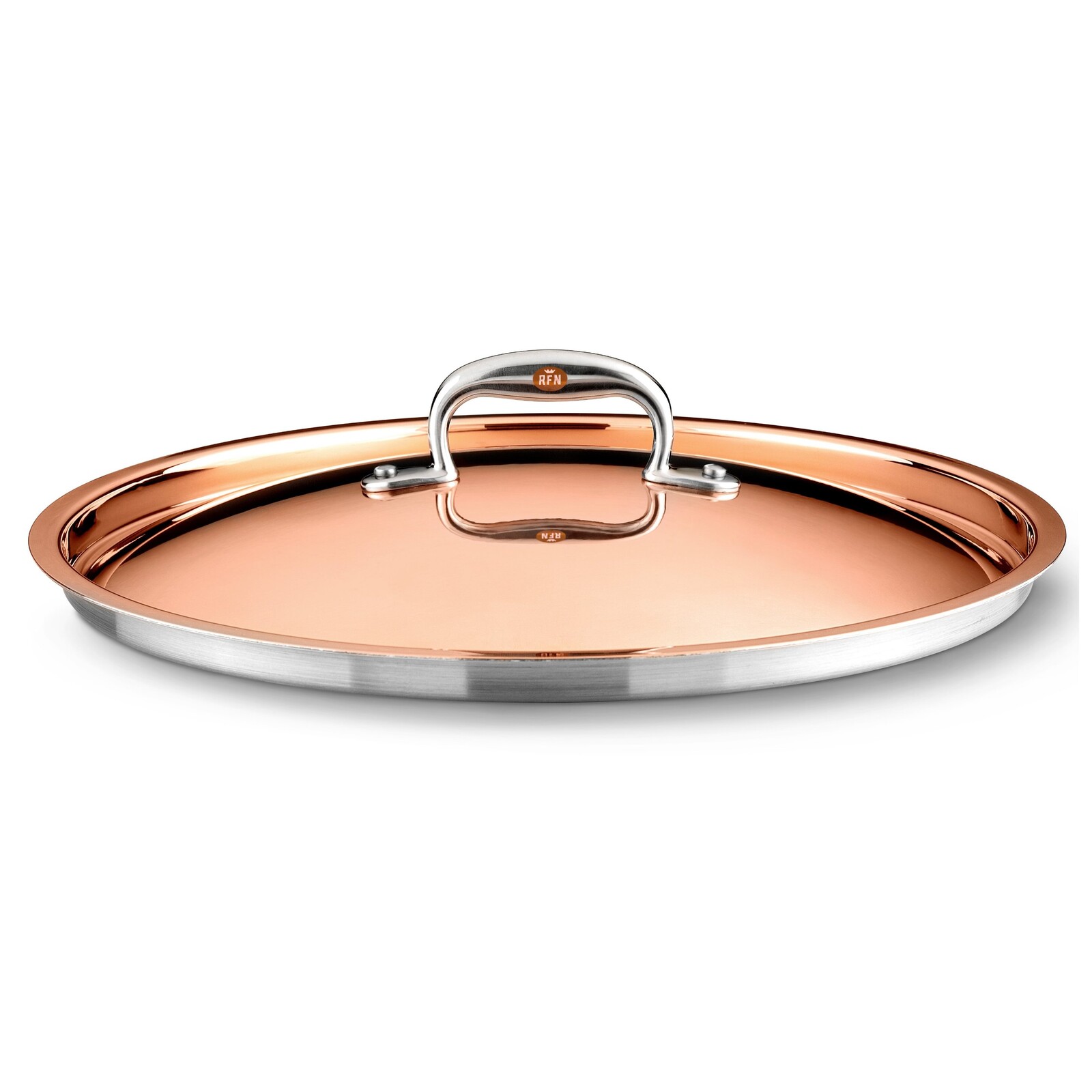 Pokrievka na hrniec CON CLASSE 28 cm, meď, Ruffoni