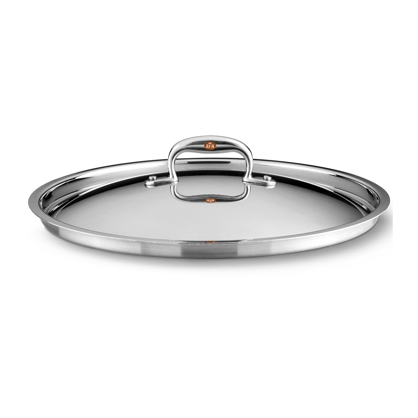 Pokrievka na hrniec CON CUORE 16 cm, strieborná, meď, Ruffoni