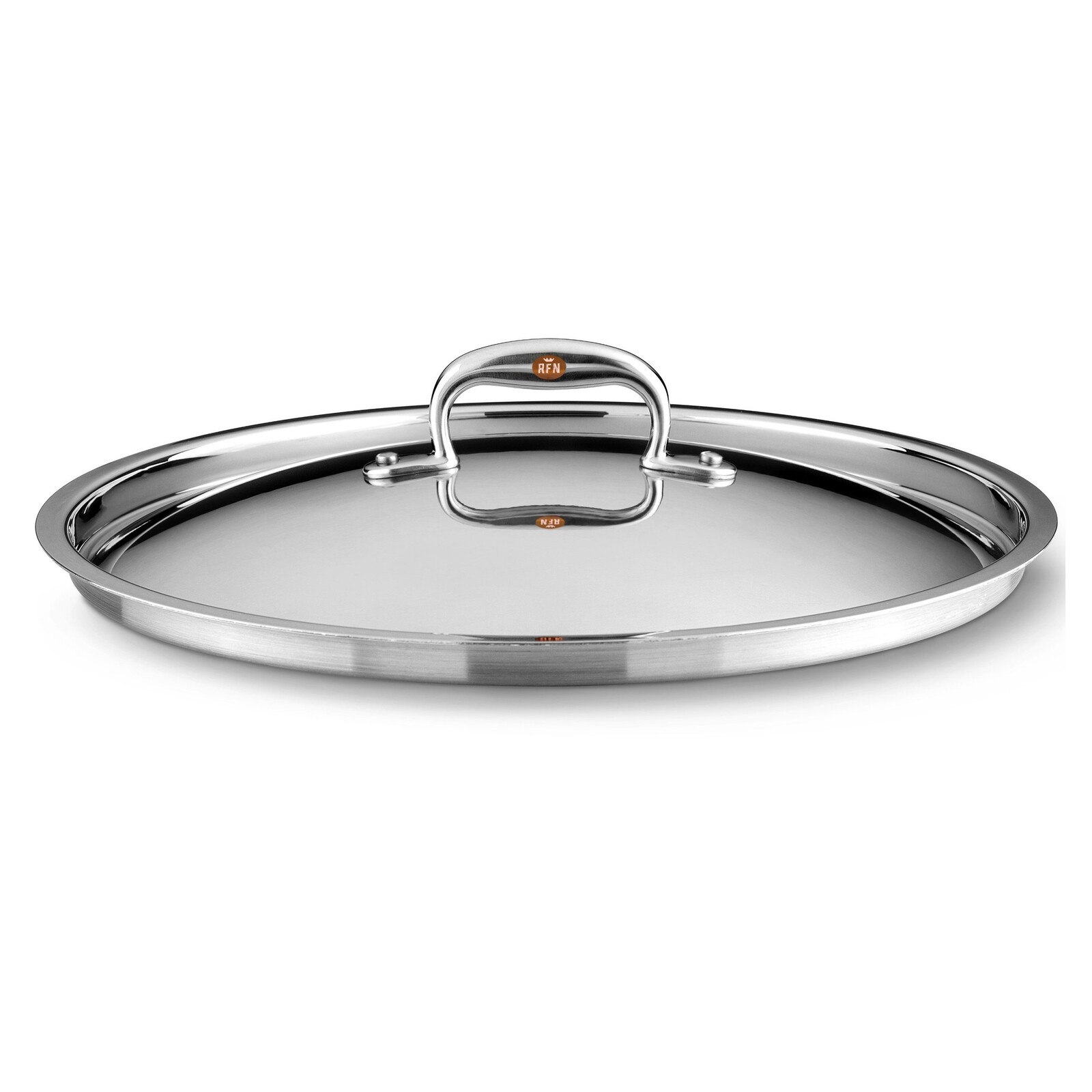 Pokrievka na hrniec CON CUORE 26 cm, strieborná, meď, Ruffoni