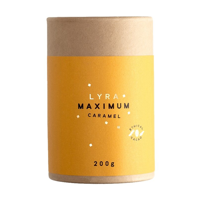 Mandle v čokoláde a slanom karameli MAXIMUM 200 g, LYRA