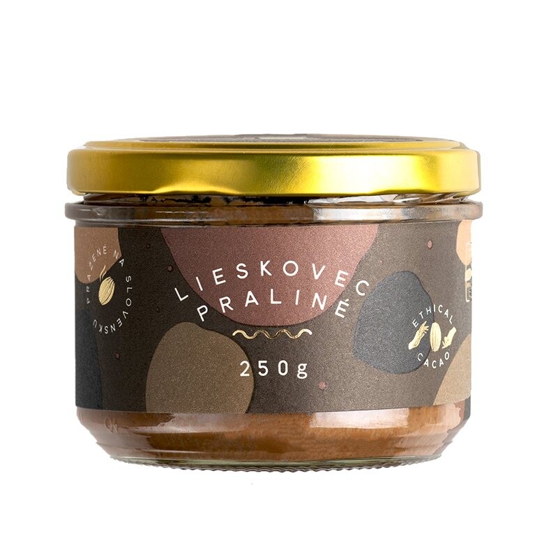 Orieškový krém PRALINÉ 250 g, LYRA