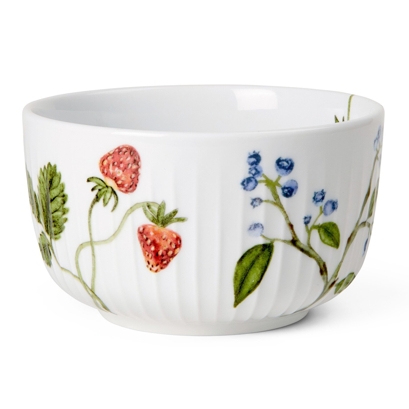 Servírovacia miska HAMMERSHOI SUMMER - SUMMER BERRIES 12 cm, biela, porcelán, Kähler