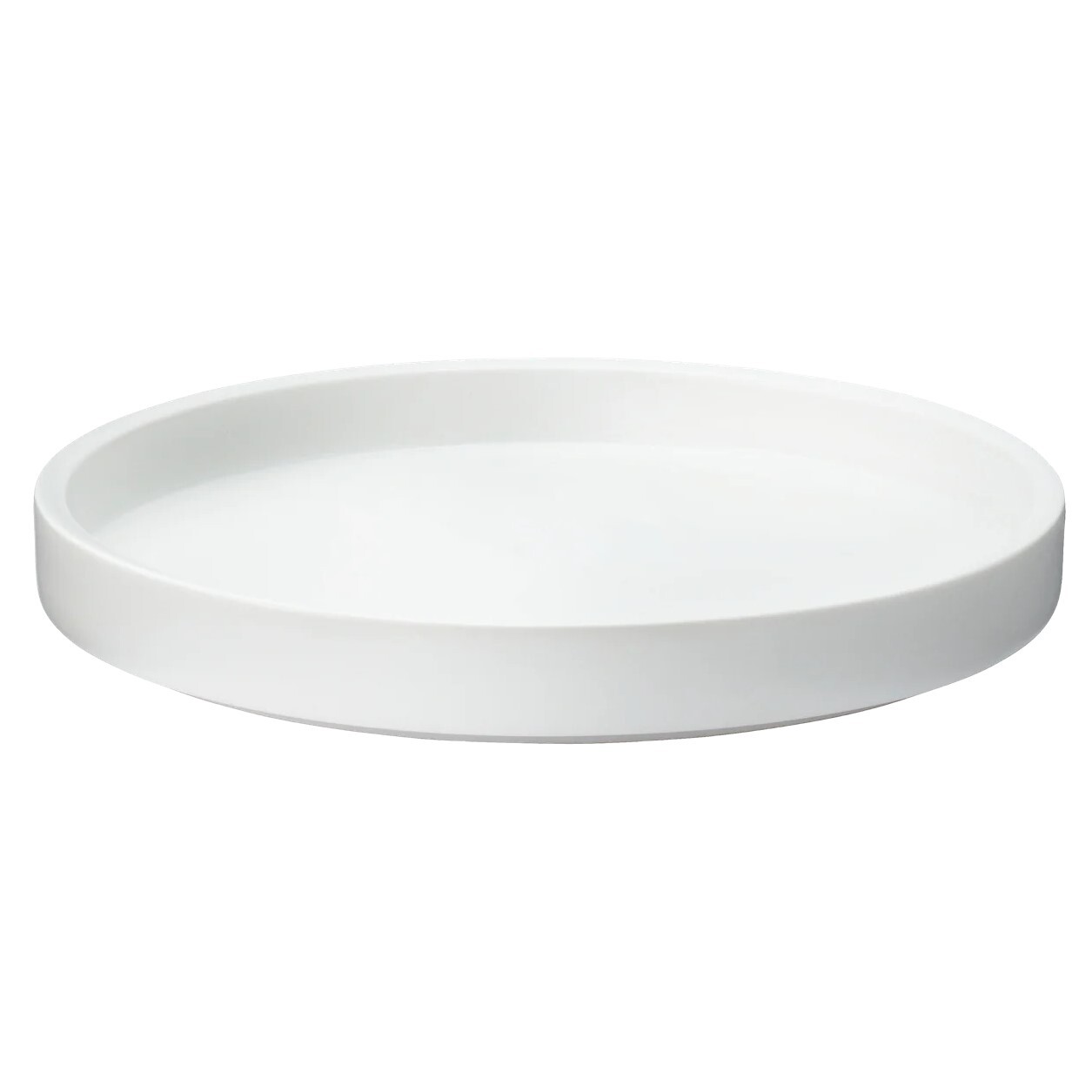 Ozdobná tácka SPICE-IT 24 cm, biela, kamenina, RIG-TIG