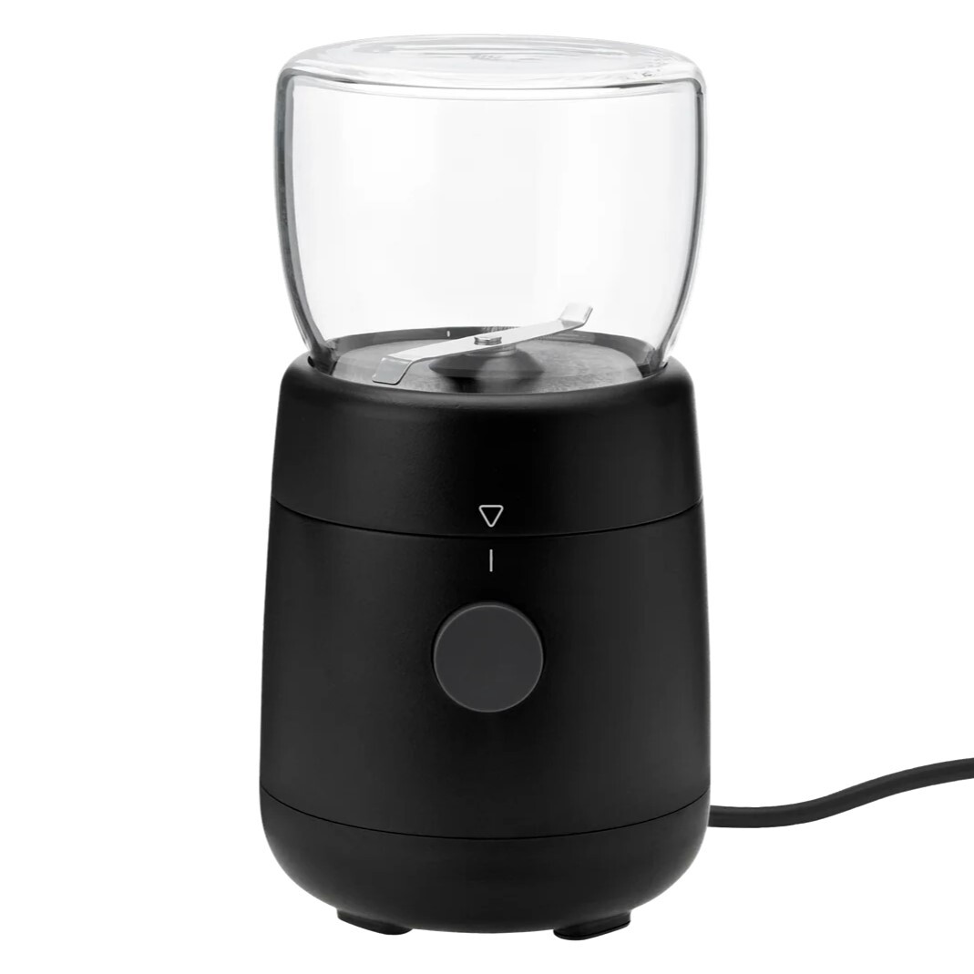 Mlynček na kávu FOODIE 18 cm, čierna, plast, RIG-TIG