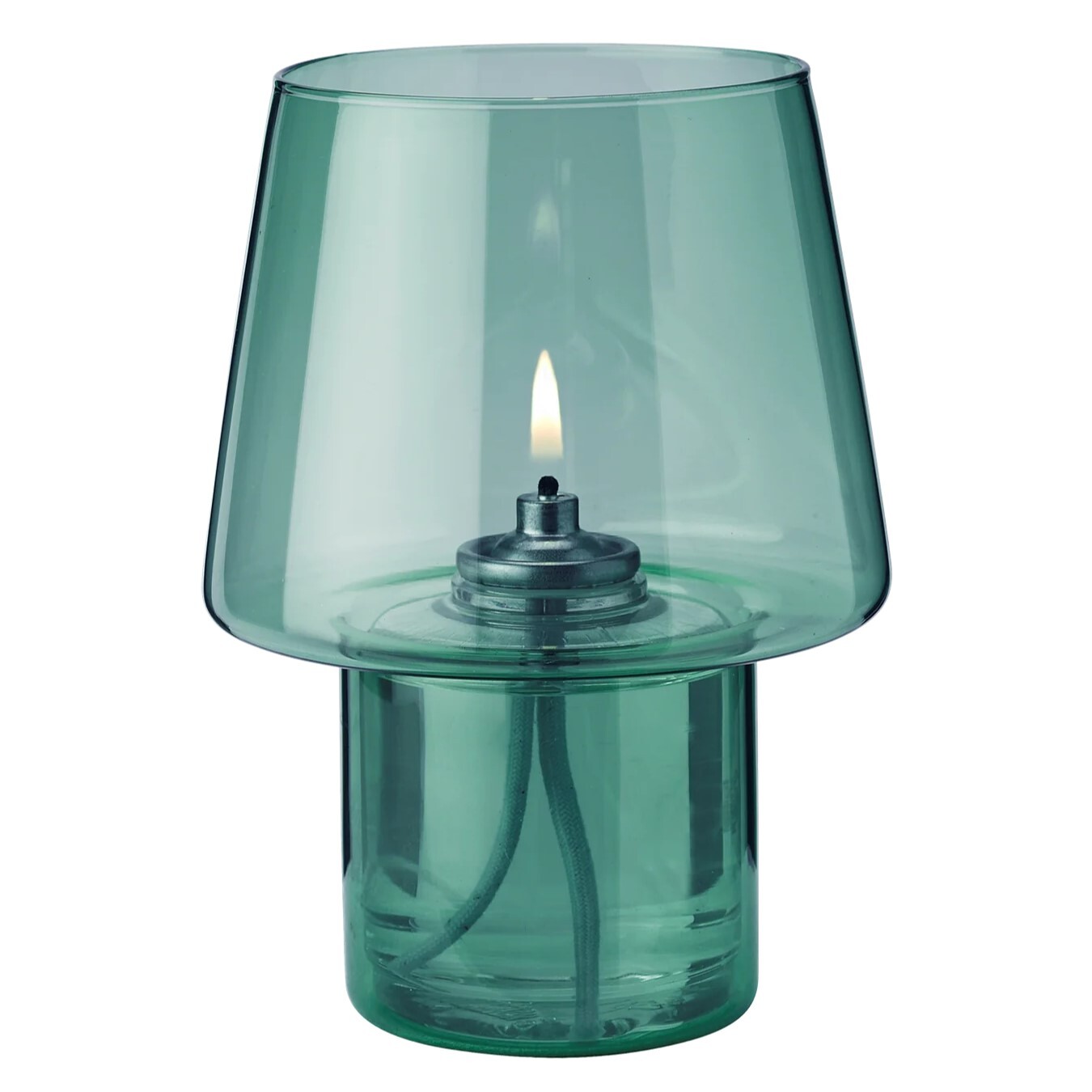 Olejová lampa VIVA 16 cm, modrá, sklo, RIG-TIG