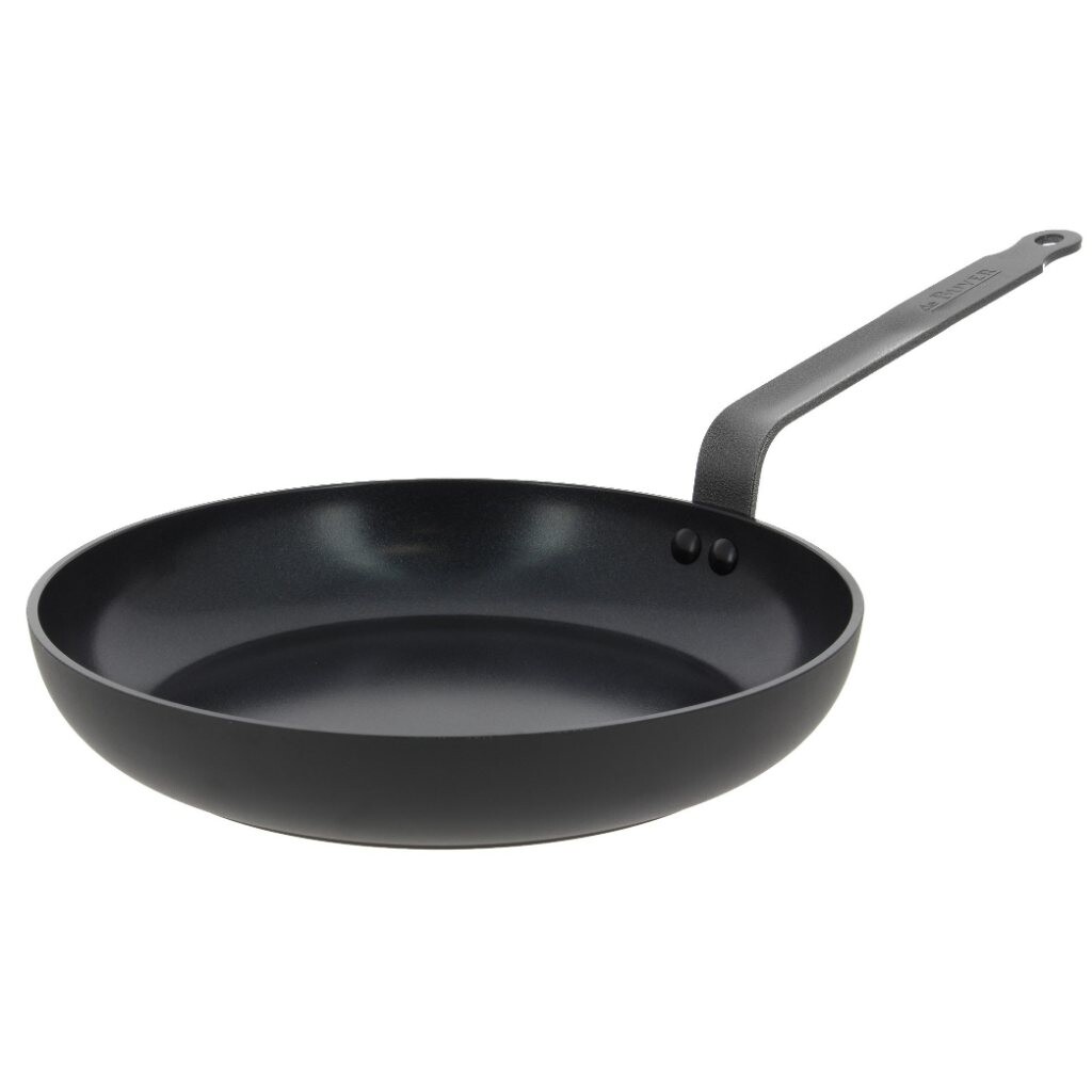 Nepriľnavá panvica CERANOA 28 cm, čierna, hliník, de Buyer