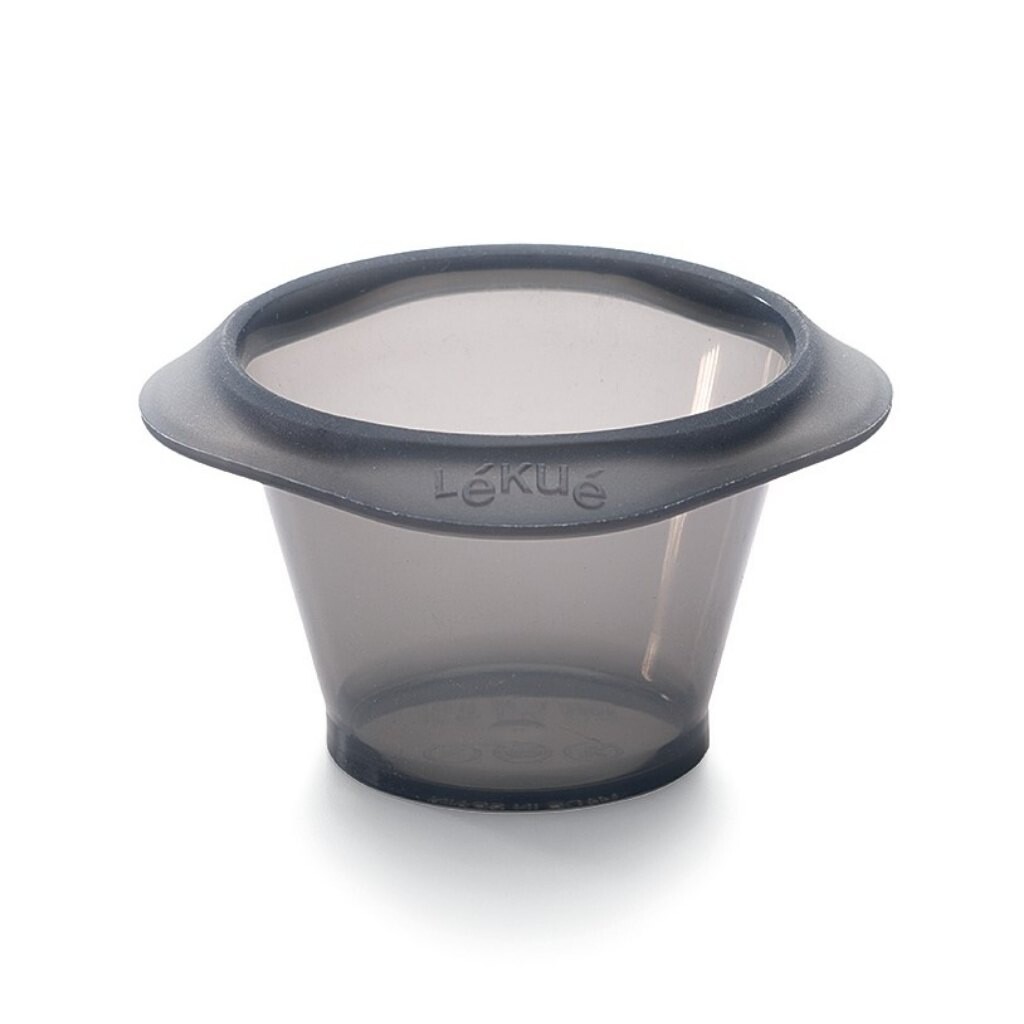 Forma na čokoládový fondant, sada 6 ks, šedá, silikón, Lékué