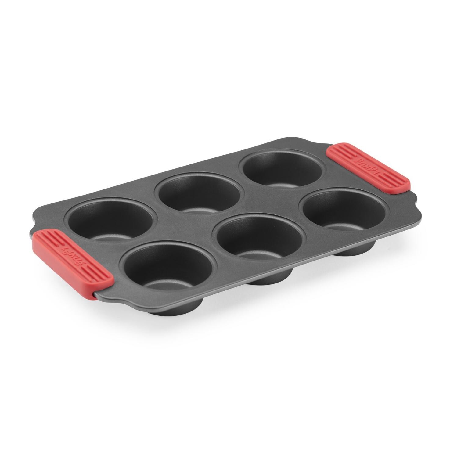 Forma na muffiny 31 x 18 cm, šedá, oceľ, Lékué