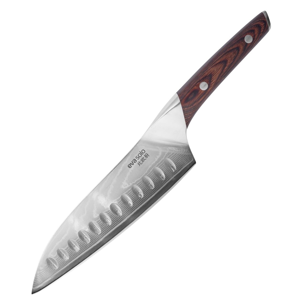Santoku knife NORDIC KITCHEN 18 cm, hnedá, Eva Solo