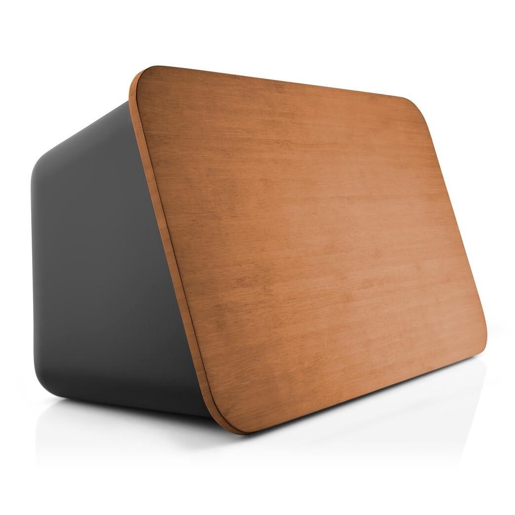 Chlebník NORDIC KITCHEN 39 cm, čierna, plast / drevo, Eva Solo