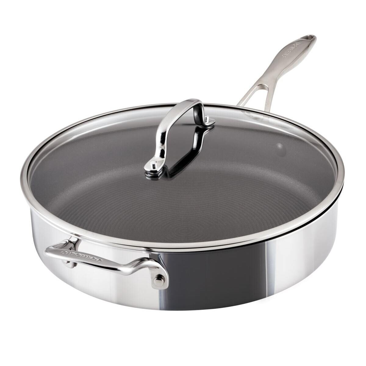 Panvica na soté SCRATCHDEFENSE C1 30 cm, 4,7 l, nerezová oceľ, Circulon