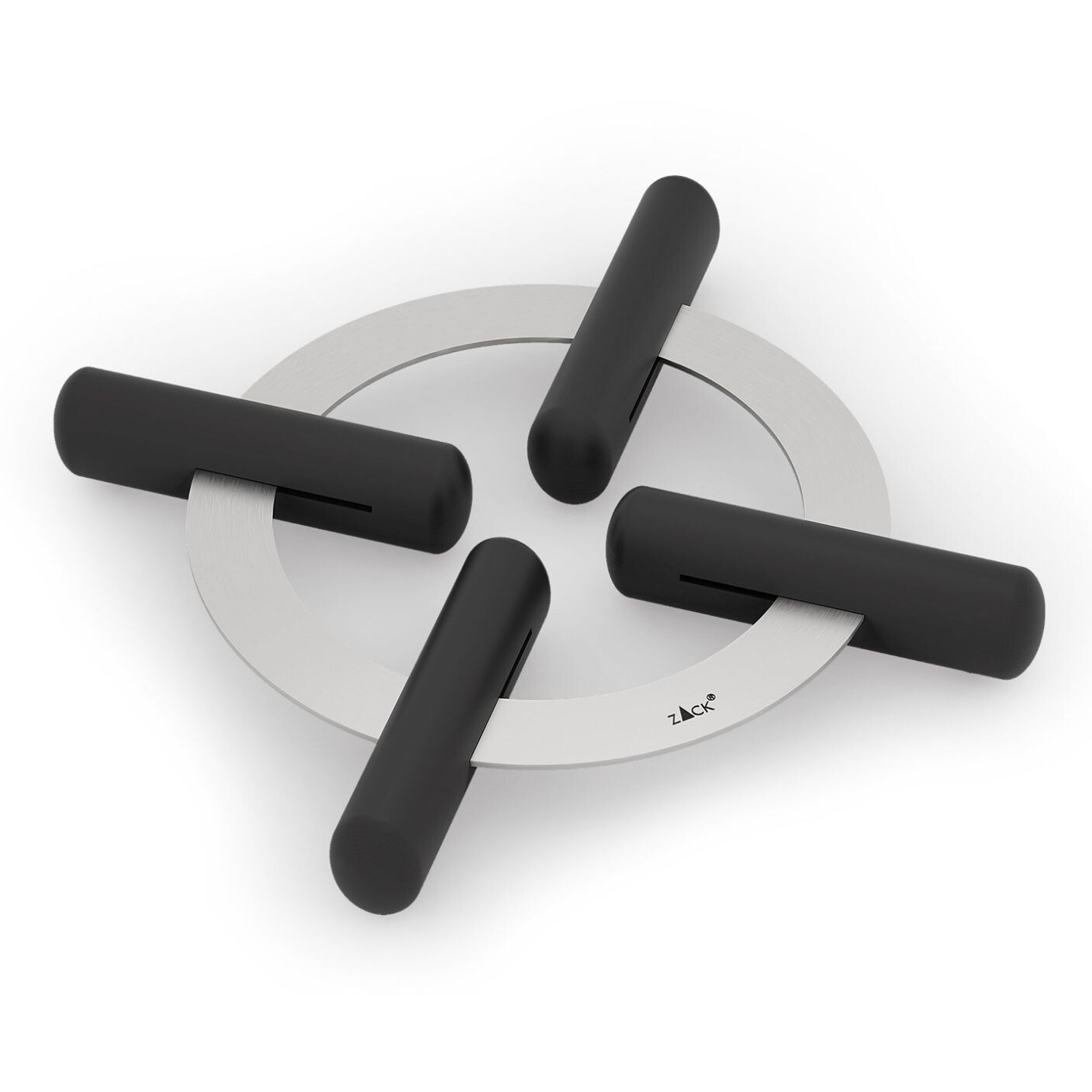 Podložka pod hrniec MENTO 24 cm, nerezová oceľ / plast, Zack