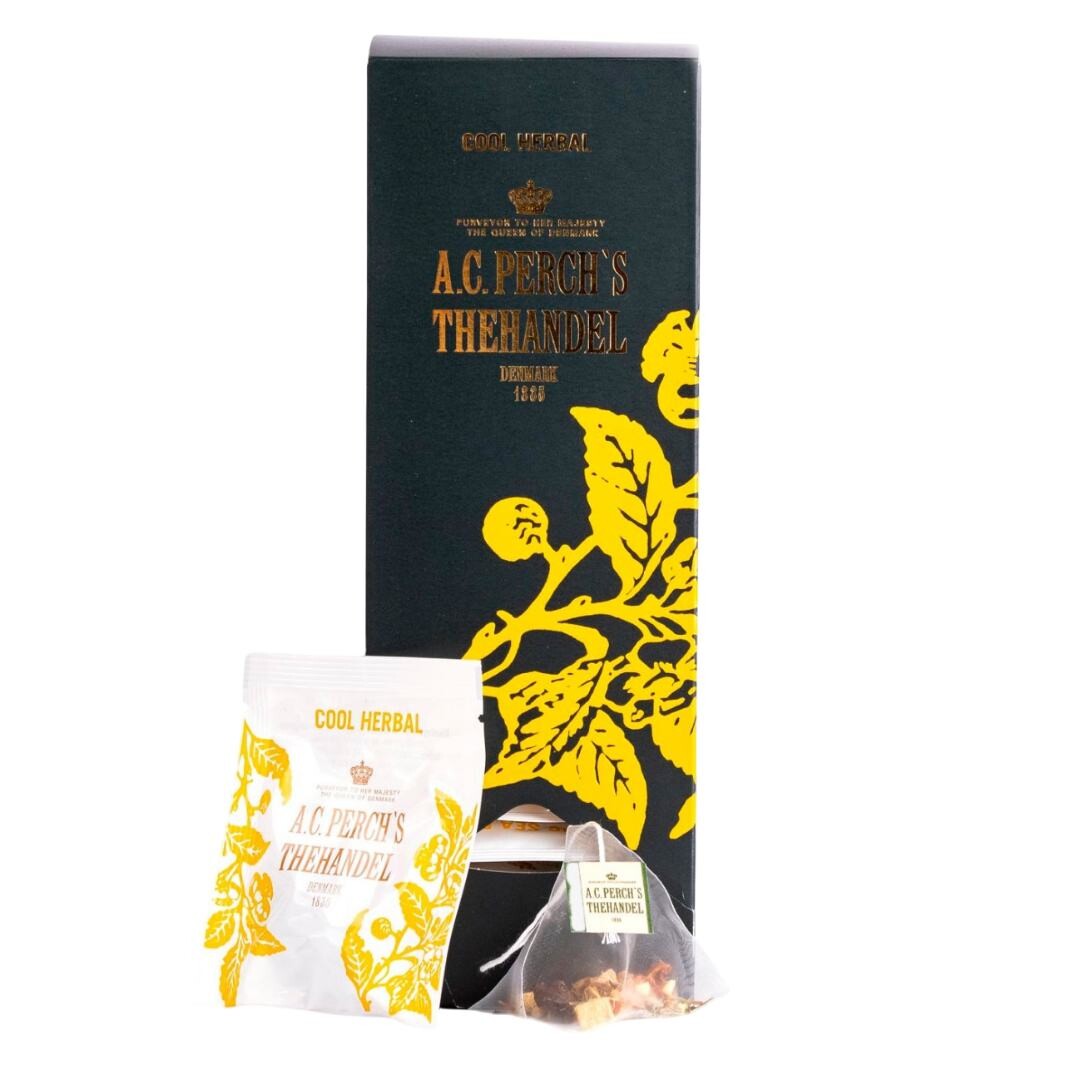 Bylinkový čaj COOL HERBAL, 25 čajových sáčkov, A.C. Perch's Thehandel