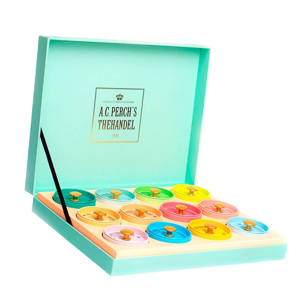 Sada čajov TEA CALENDAR MINT 150 g, A.C. Perch's Thehandel