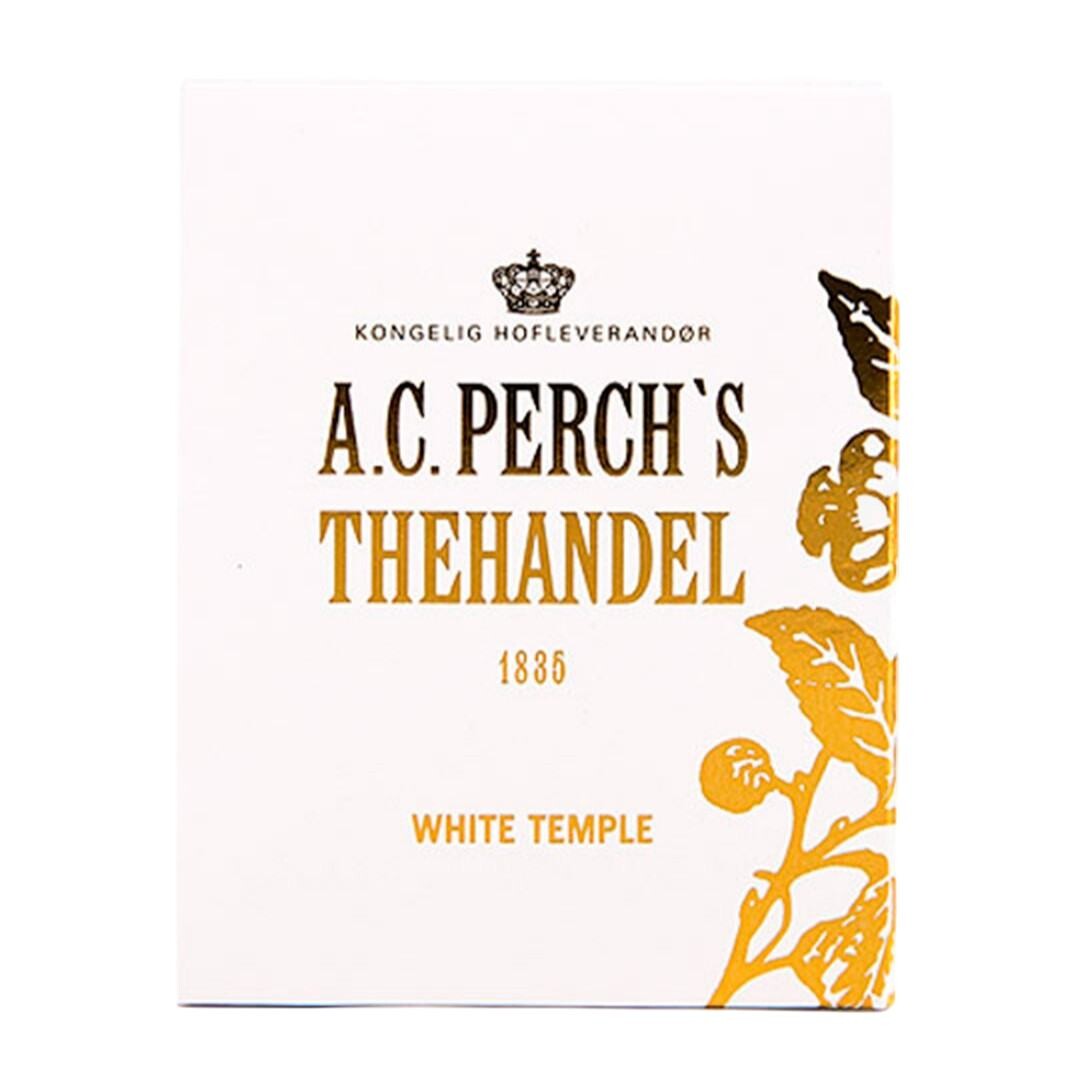 Biely čaj WHITE TEMPLE, 10 čajových sáčkov, A.C. Perch's Thehandel