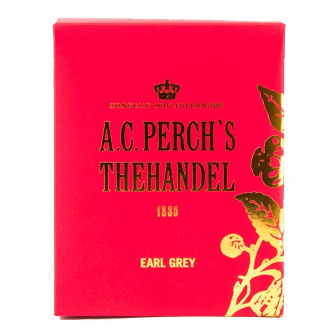 Čierny čaj EARL GREY, 10 čajových vrecúšok, A.C. Perch's Thehandel