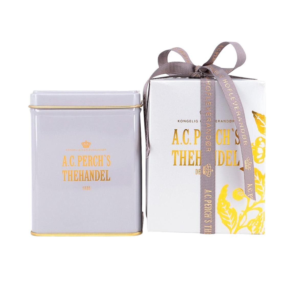 Biely čaj WHITE TEMPLE 100 g, plechovka, A.C. Perch's Thehandel