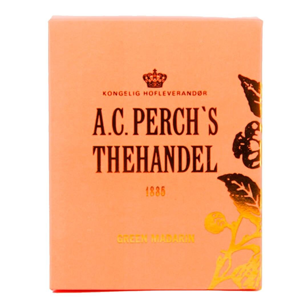 Zelený čaj GREEN MANDARIN, 10 čajových vrecúšok, A.C. Perch's Thehandel