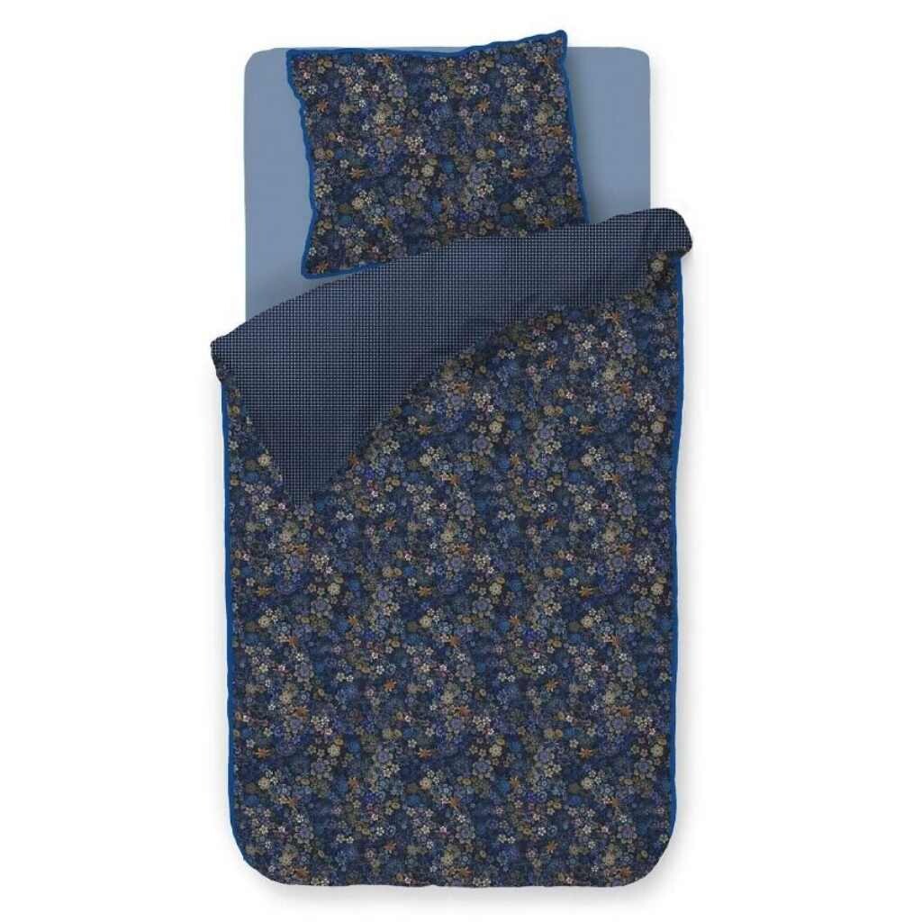 Posteľná bielizeň pre jedno lôžko TUTTI I FIORI 140 x 200 cm, modrá, bavlnený perkál, Pip Studio