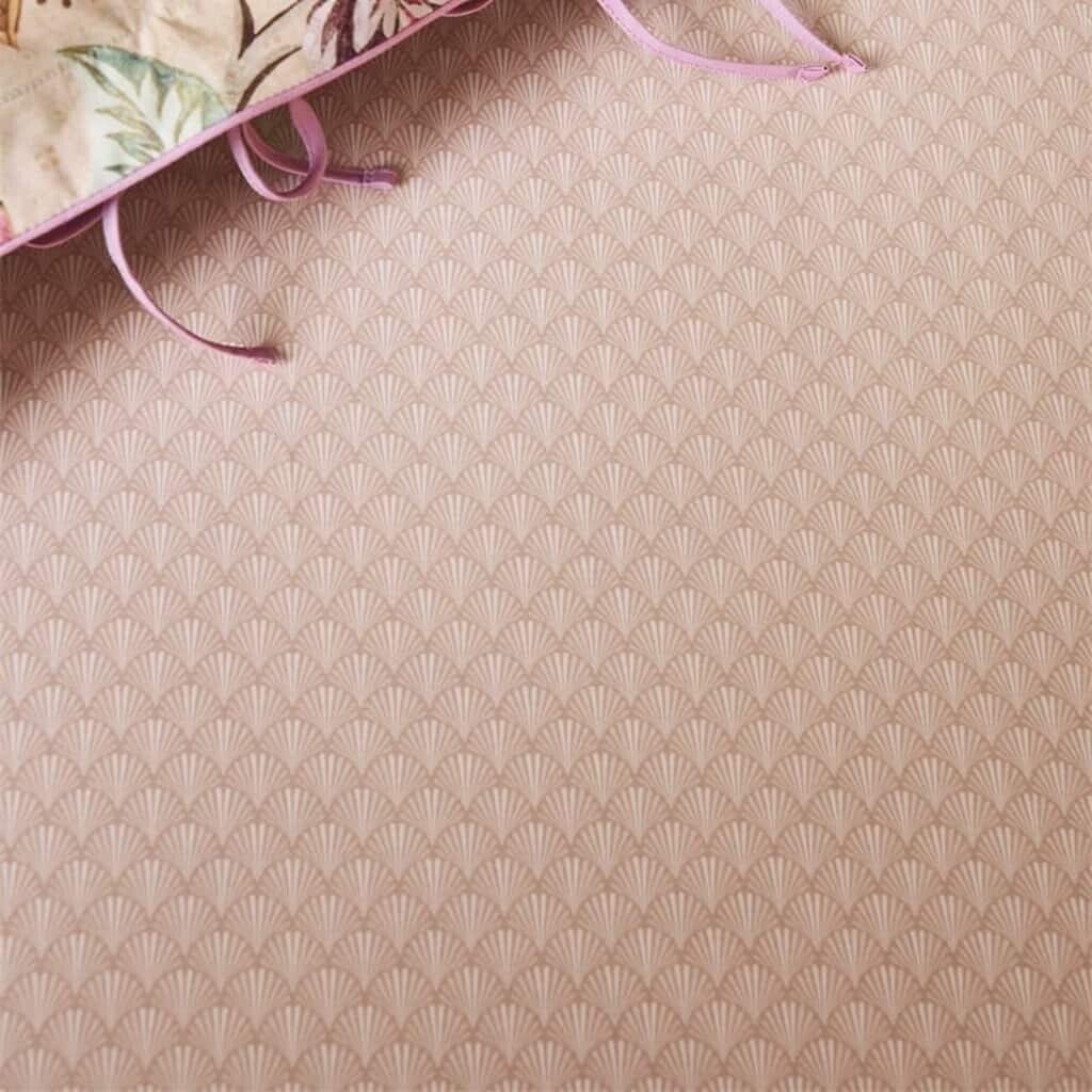 Posteľná strečová plachta na jedno lôžko SCALA 90 x 200 cm, koralová, bavlnený perkál, Pip Studio