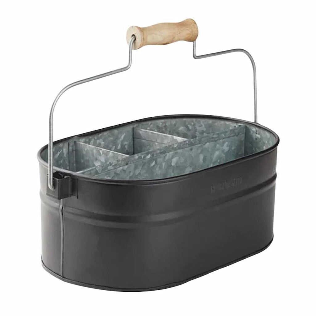 Organizér ku drezu 30 x 20 cm, matná čierna, zinok, Humdakin