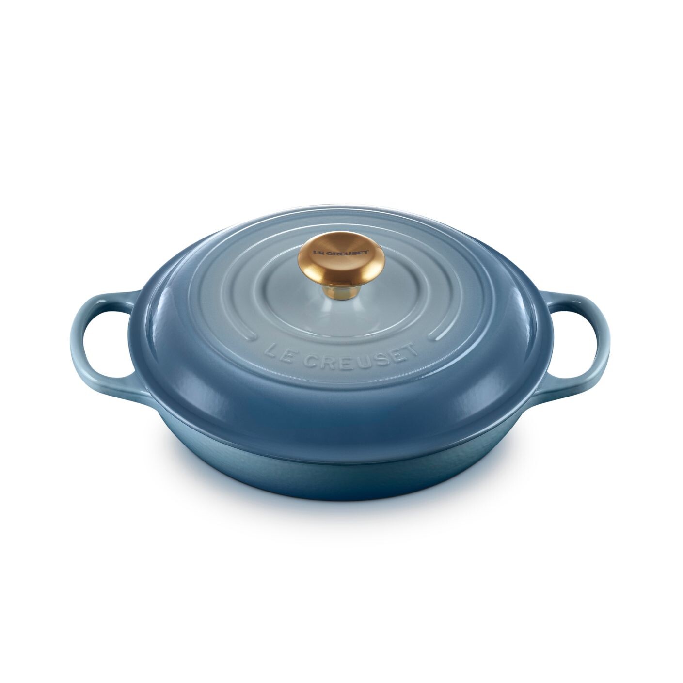 Kastról SIGNATURE 26 cm, 2,2 l, CHAMBRAY, liatina, Le Creuset