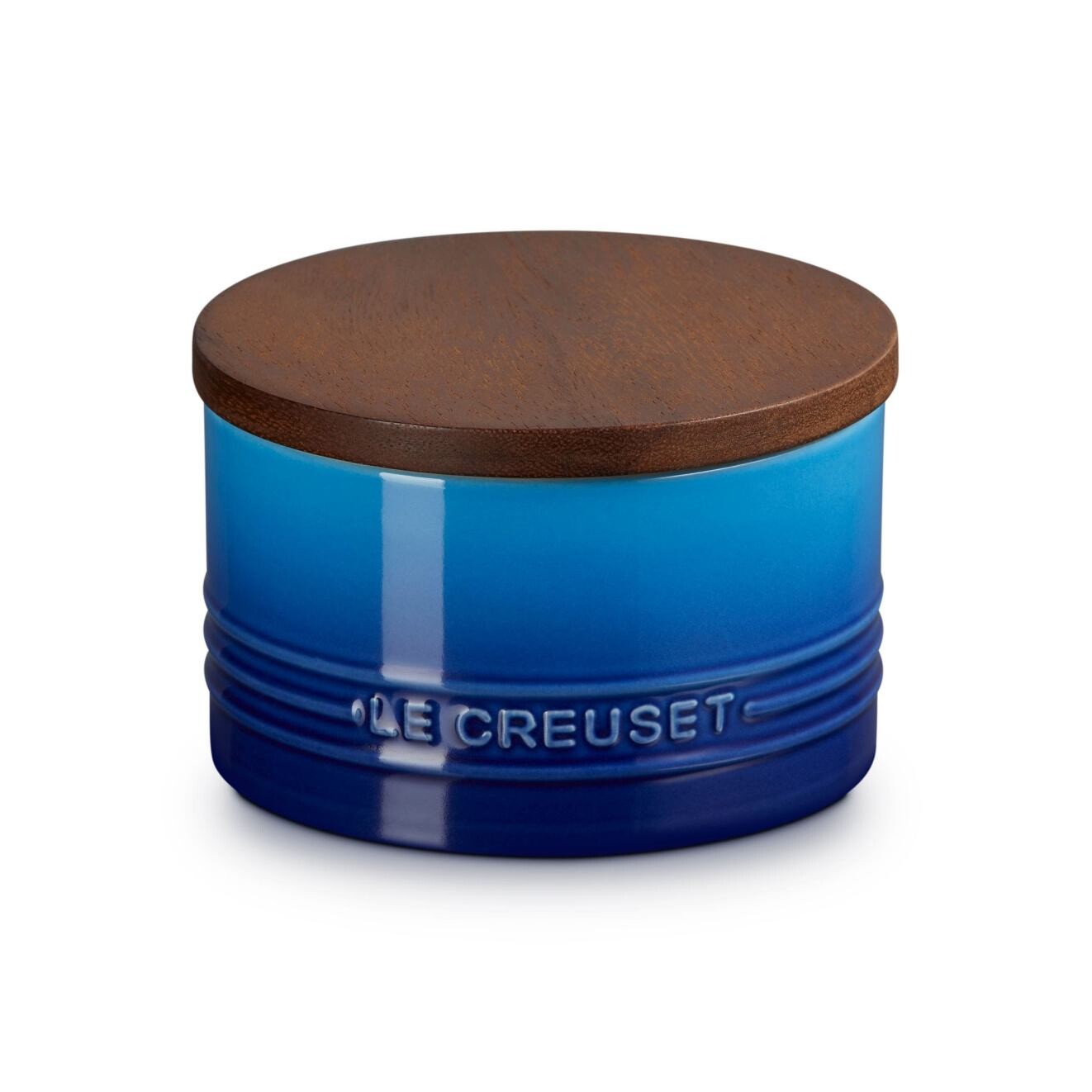 Dóza na potraviny SIGNATURE 470 ml, AZURE, kamenina, Le Creuset