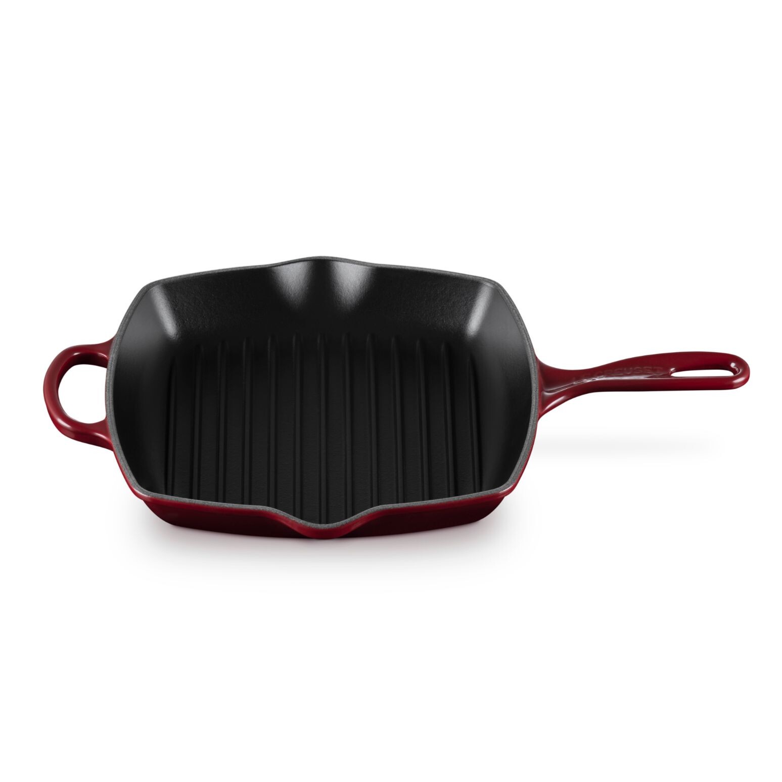 Grilovacia panvica SIGNATURE 26 cm, GARNET, liatina, Le Creuset