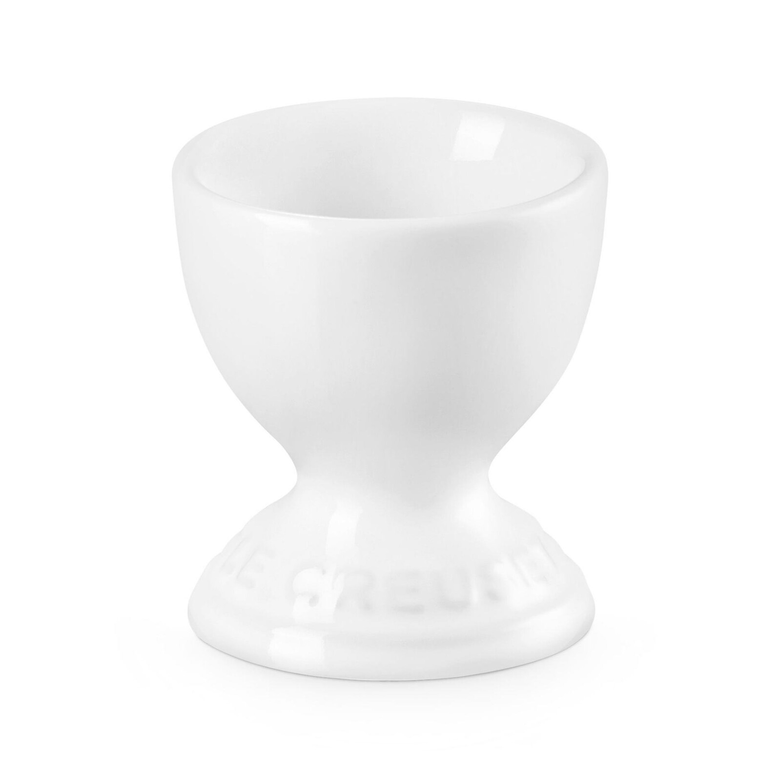 Kalíšok na vajíčka 6 cm, WHITE, kamenina, Le Creuset