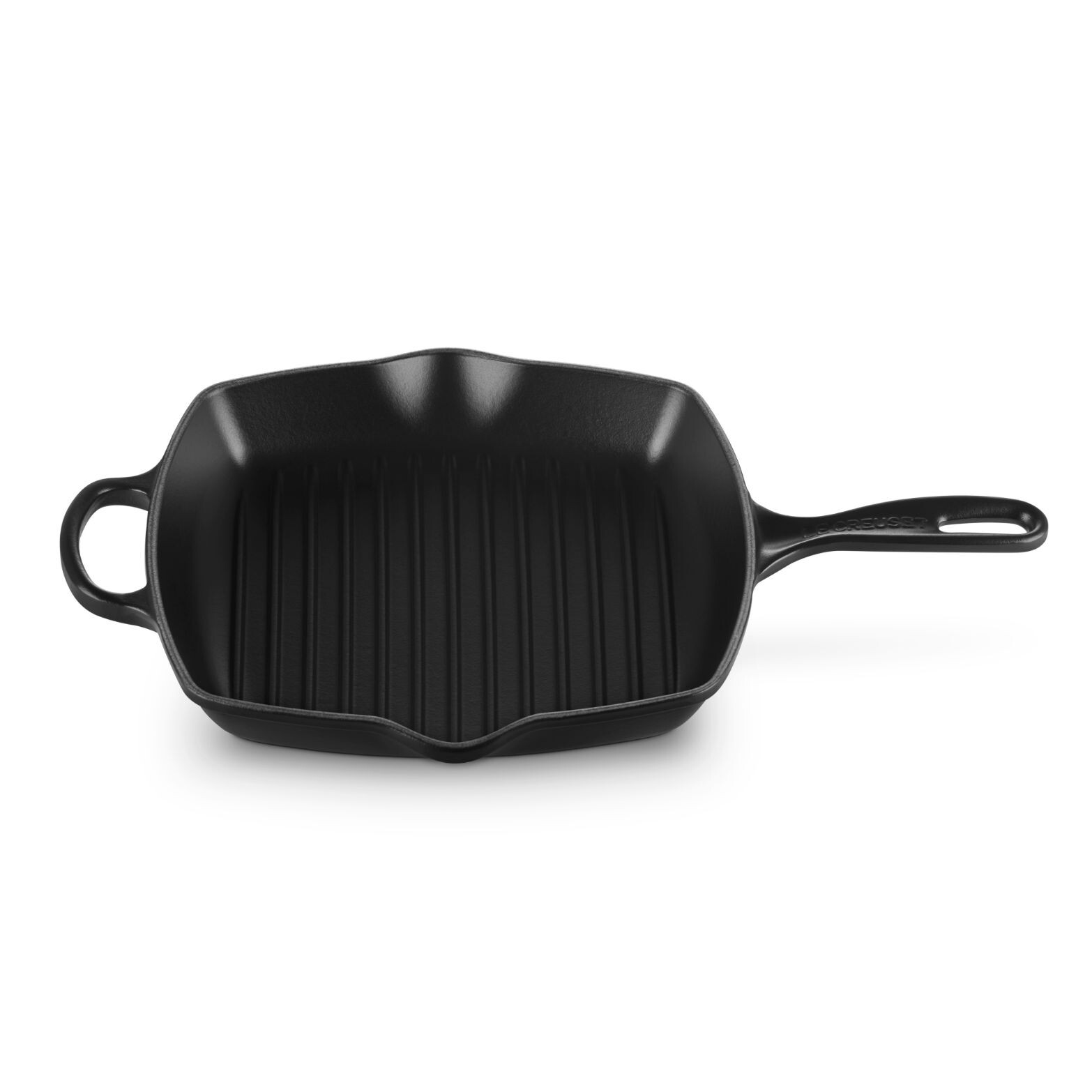 Grilovacia panvica SIGNATURE 26 cm, SATIN BLACK, liatina, Le Creuset